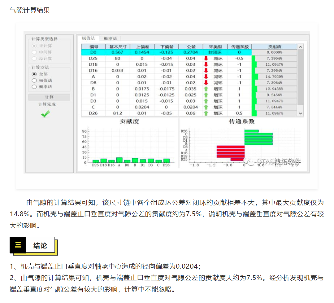 DTAS尺寸公差分析尺寸链计算：电机机壳与端盖止口垂直度对电机气隙影响(图5)